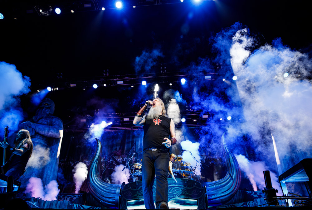 Amon Amarth, Moda Center, photo by Alyssa Herrman