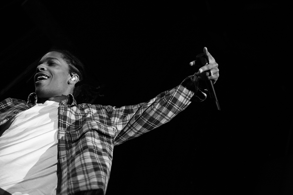 A$AP Rocky, WaMu Theater, photo by Nathan Harris