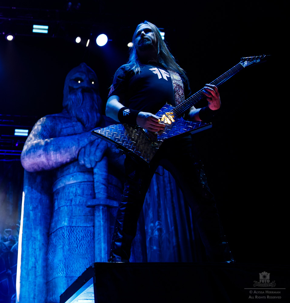 Amon Amarth, Moda Center, photo by Alyssa Herrman
