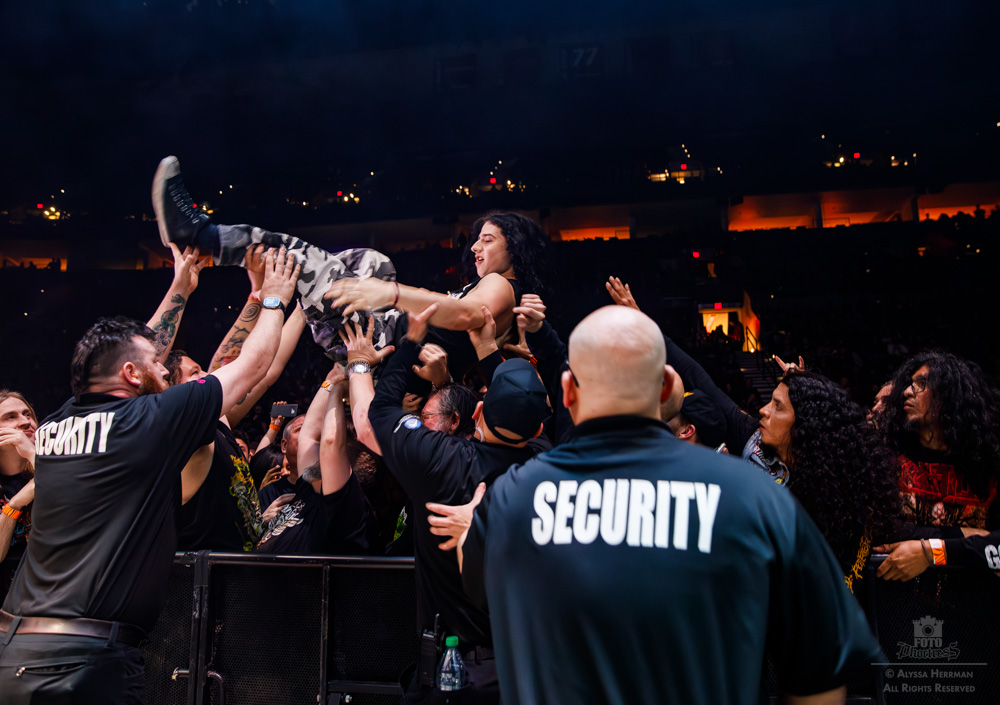 Amon Amarth, Moda Center, photo by Alyssa Herrman