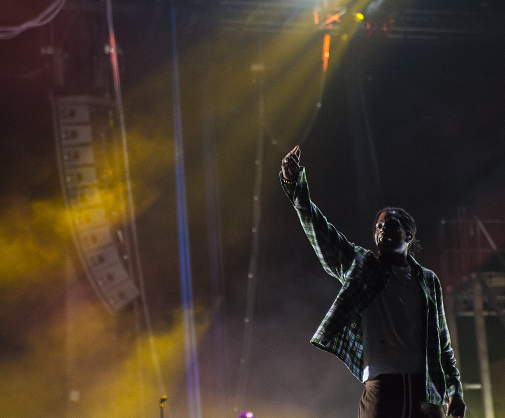 A$AP Rocky, WaMu Theater, photo by Nathan Harris