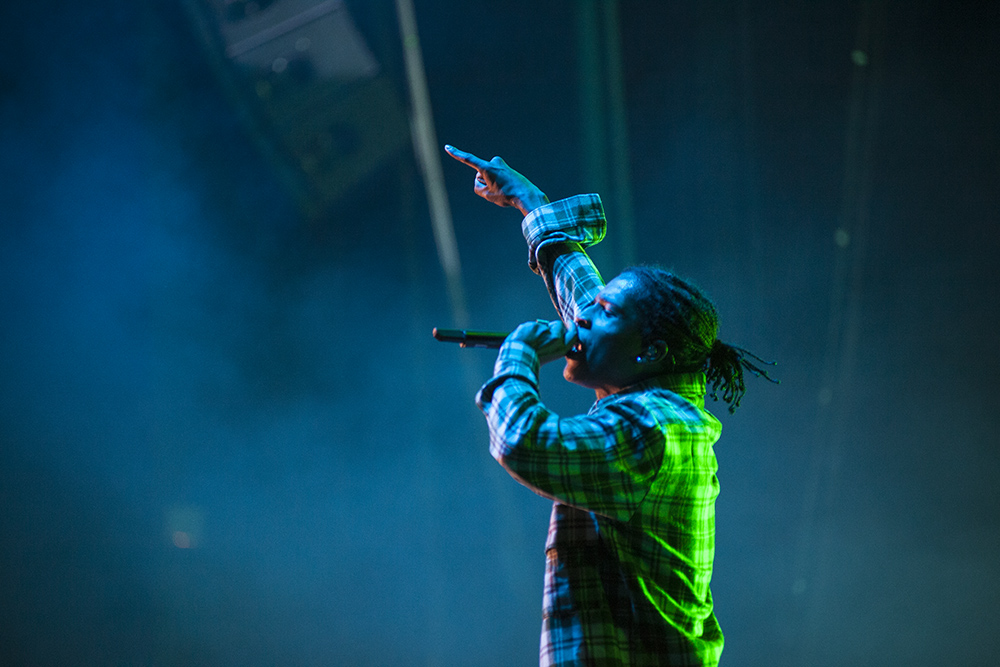 A$AP Rocky, WaMu Theater, photo by Nathan Harris