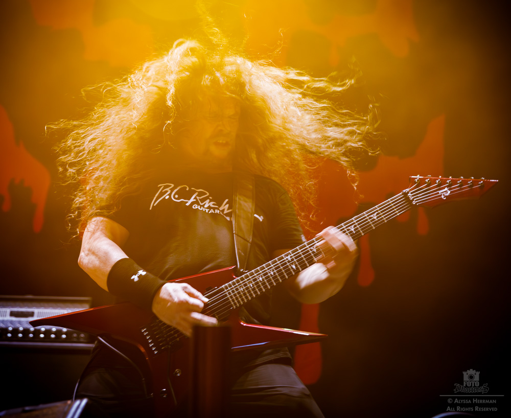 Cannibal Corpse, Moda Center, photo by Alyssa Herrman