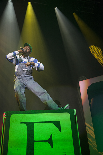 Tyler, The Creator, WaMu Theater, photo by Nathan Harris