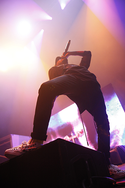 Danny Brown, WaMu Theater, photo by Nathan Harris