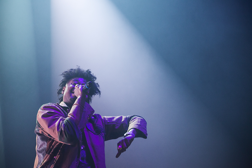 Danny Brown, WaMu Theater, photo by Nathan Harris