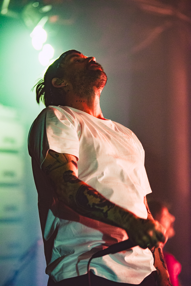 Idles, Roseland Theater, photo by Ignacio Quintana