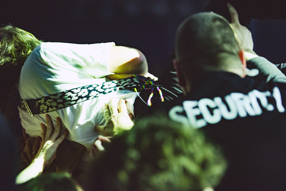 Idles, Roseland Theater, photo by Ignacio Quintana