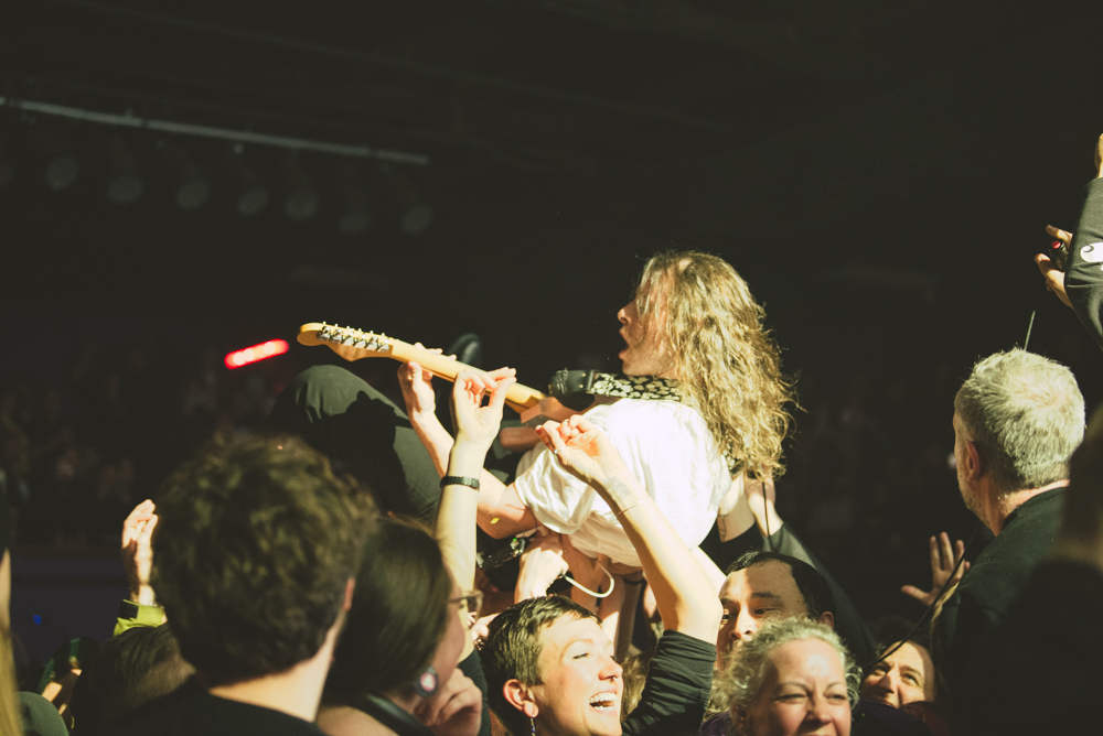Idles, Roseland Theater, photo by Ignacio Quintana