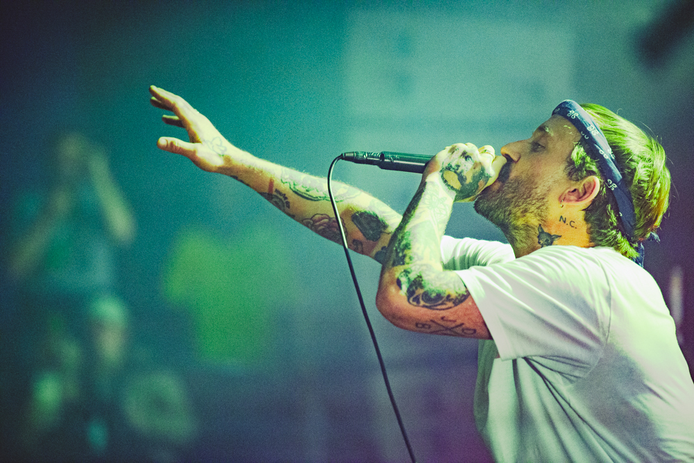 Idles, Roseland Theater, photo by Ignacio Quintana