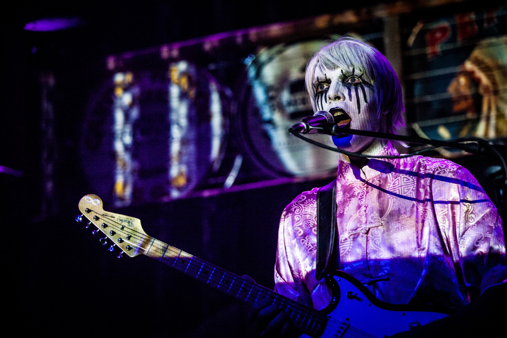 Drab Majesty, Mississippi Studios, photo by Sam Gehrke