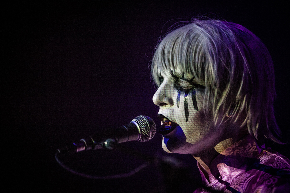 Drab Majesty, Mississippi Studios, photo by Sam Gehrke