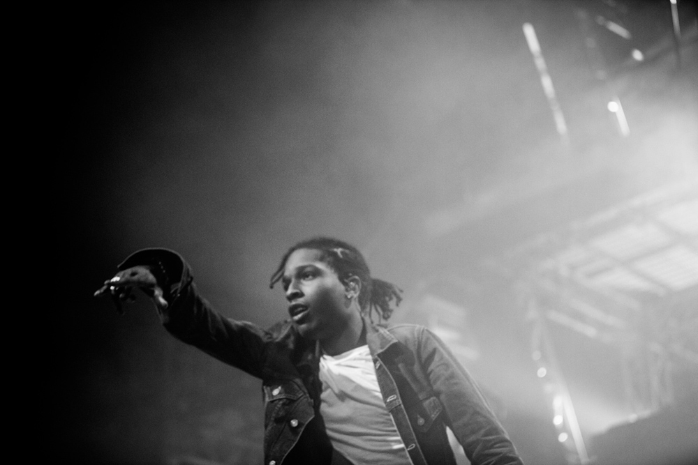 A$AP Rocky, Matthew Knight Arena, photo by Sam Gehrke