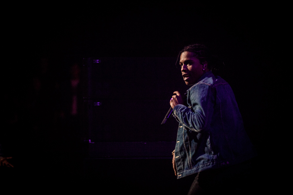 A$AP Rocky, Matthew Knight Arena, photo by Sam Gehrke