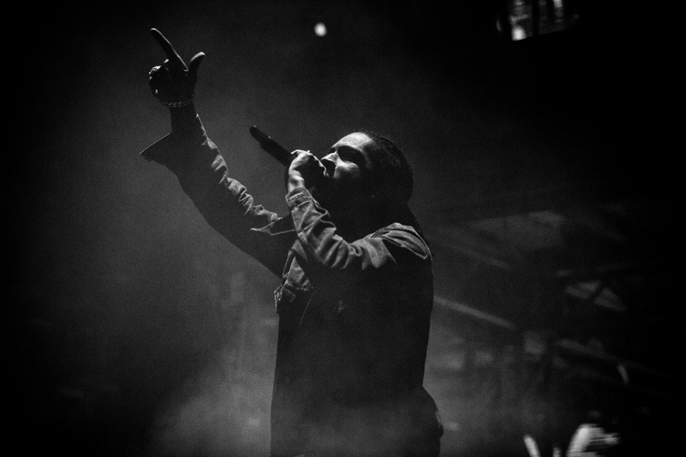 A$AP Rocky, Matthew Knight Arena, photo by Sam Gehrke