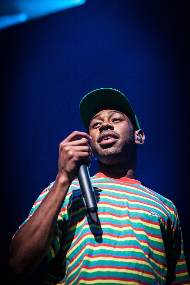 Tyler, The Creator, Matthew Knight Arena, photo by Sam Gehrke
