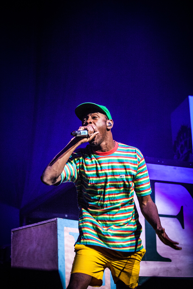 Tyler, The Creator, Matthew Knight Arena, photo by Sam Gehrke