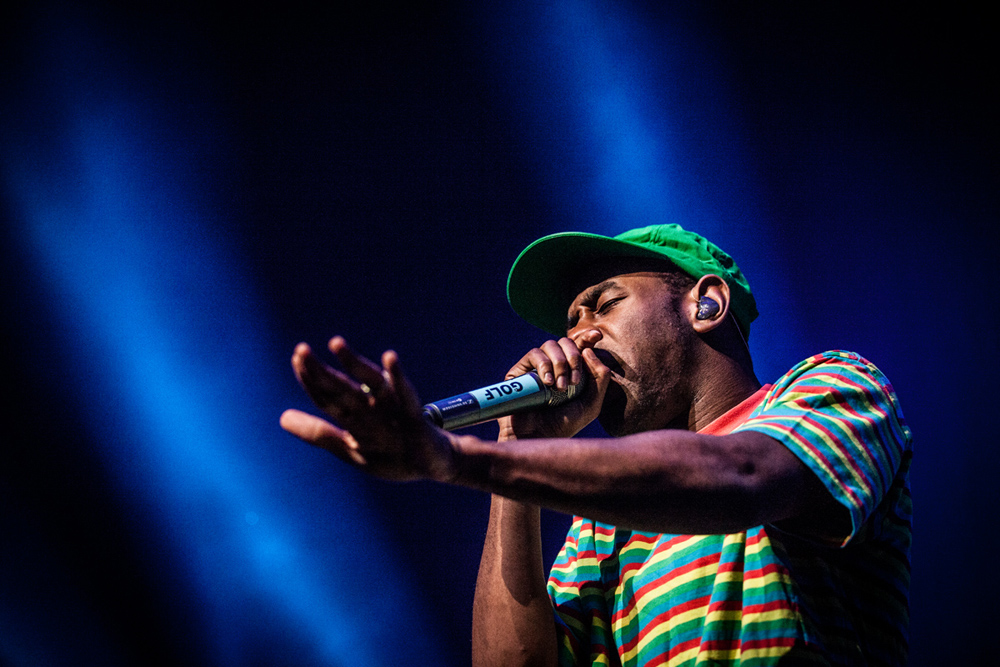 Tyler, The Creator, Matthew Knight Arena, photo by Sam Gehrke