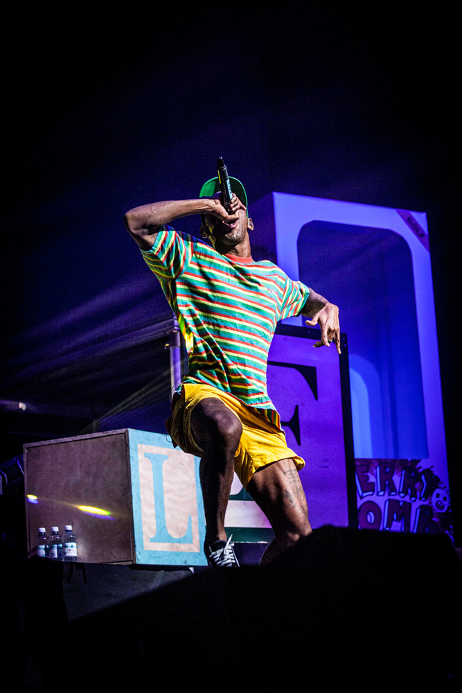 Tyler, The Creator, Matthew Knight Arena, photo by Sam Gehrke