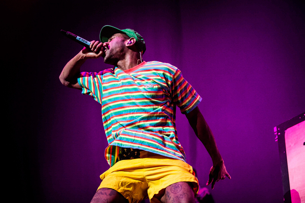 Tyler, The Creator, Matthew Knight Arena, photo by Sam Gehrke
