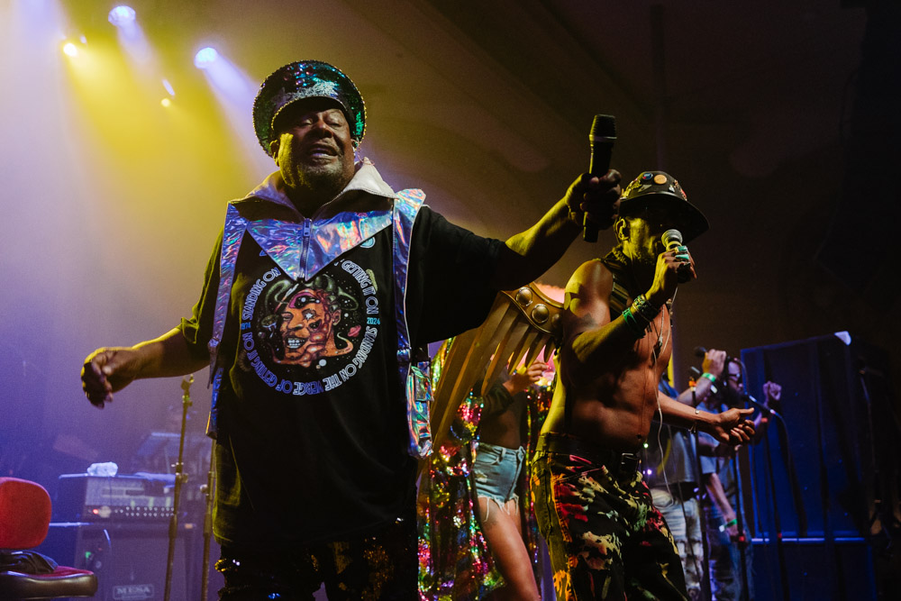 George Clinton and Parliament Funkadelic, Crystal Ballroom, photo by Kai Hayashi
