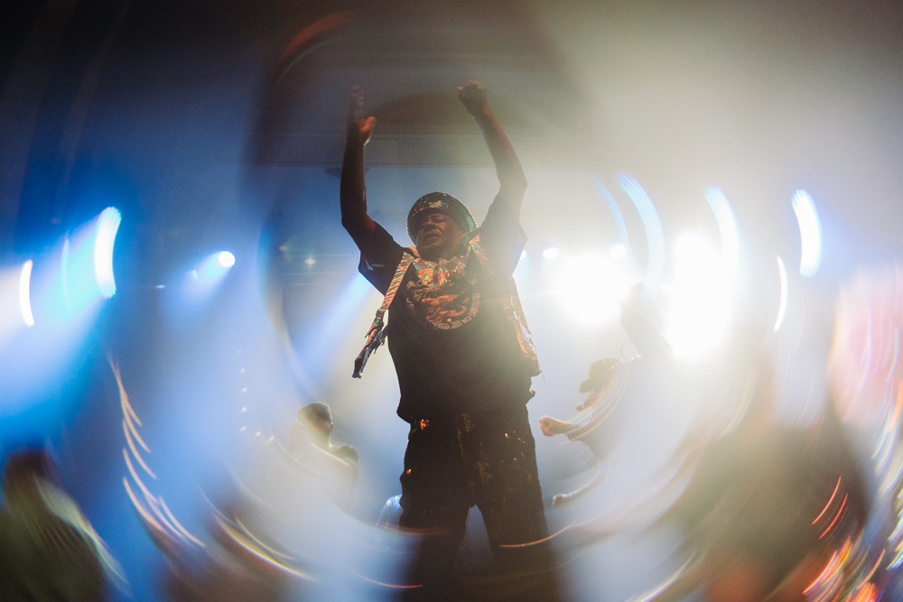 George Clinton and Parliament Funkadelic, Crystal Ballroom, photo by Kai Hayashi