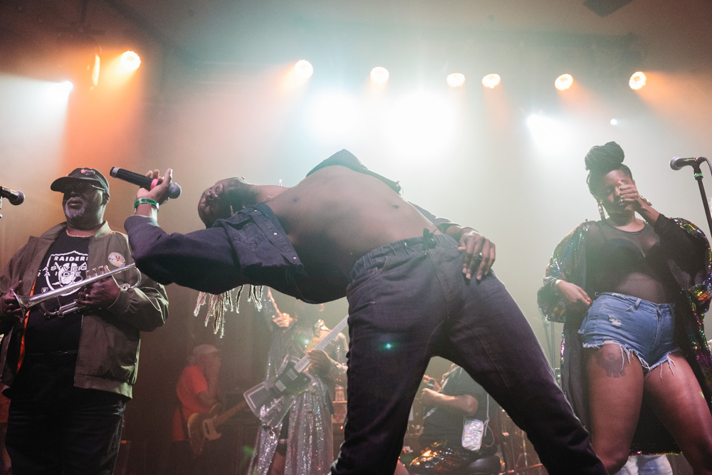 George Clinton and Parliament Funkadelic, Crystal Ballroom, photo by Kai Hayashi