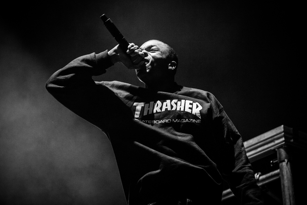 Vince Staples, Matthew Knight Arena, photo by Sam Gehrke