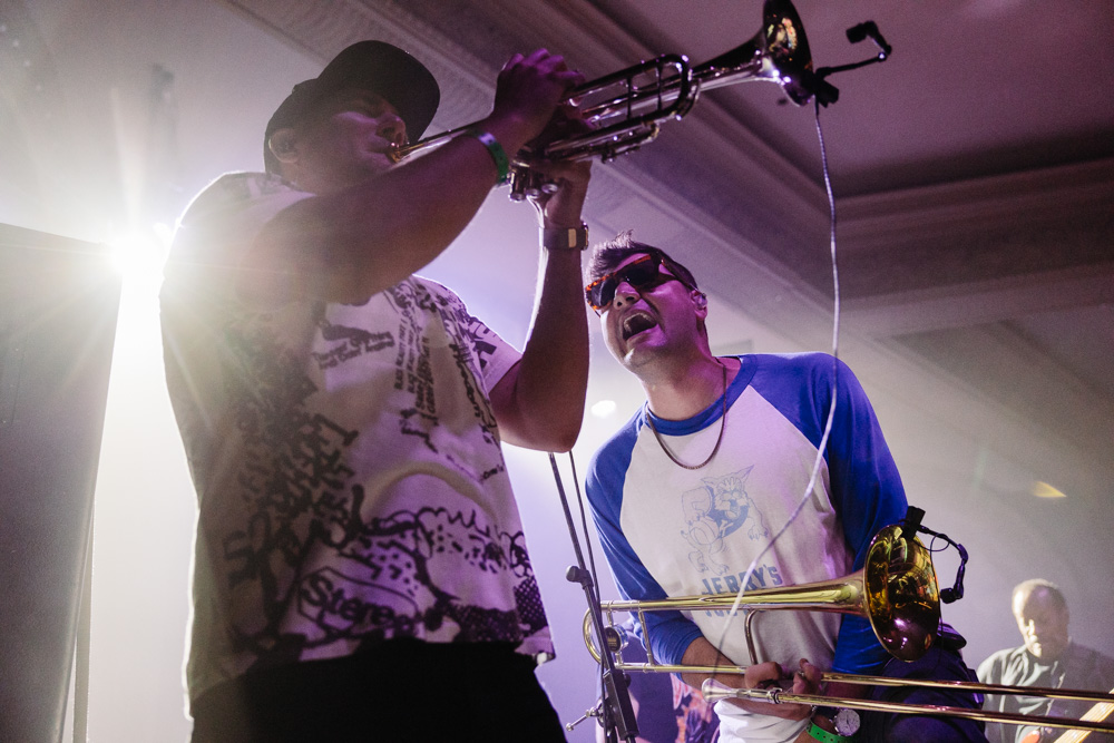 Dumpstaphunk, Crystal Ballroom, photo by Kai Hayashi