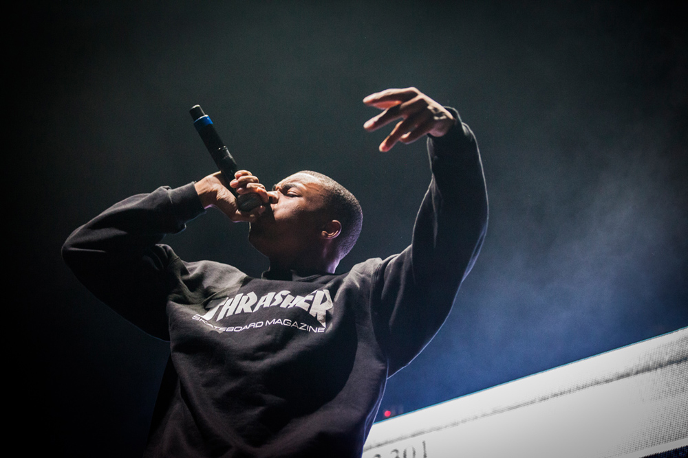 Vince Staples, Matthew Knight Arena, photo by Sam Gehrke