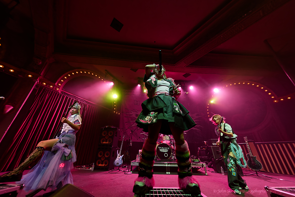 Hanabie, Crystal Ballroom, photo by John Alcala
