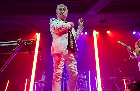Thompson Twins' Tom Bailey, Crystal Ballroom, photo by John Alcala