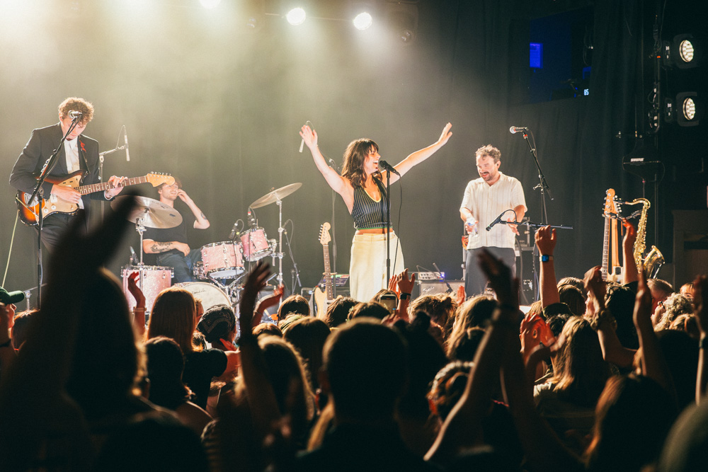 The Greeting Committee, Wonder Ballroom, photo by Blake Sourisseau