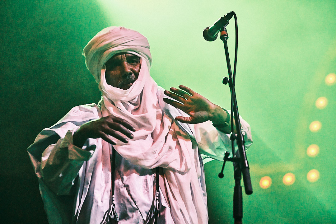 Tinariwen, Crystal Ballroom, photo by Tojo Andrianarivo