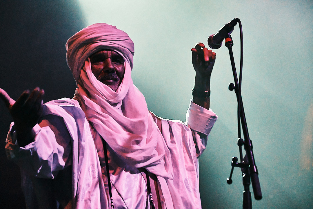 Tinariwen, Crystal Ballroom, photo by Tojo Andrianarivo