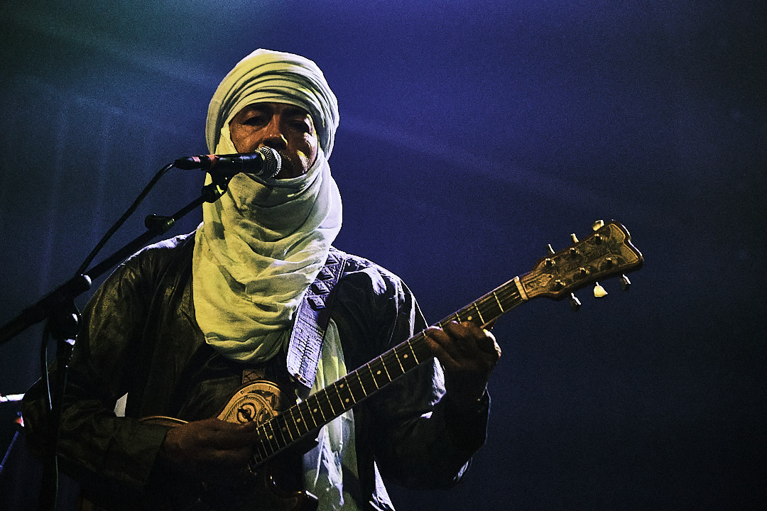 Tinariwen, Crystal Ballroom, photo by Tojo Andrianarivo