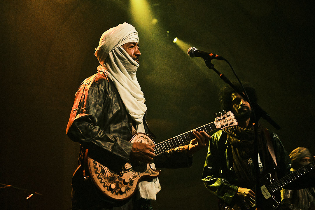 Tinariwen, Crystal Ballroom, photo by Tojo Andrianarivo