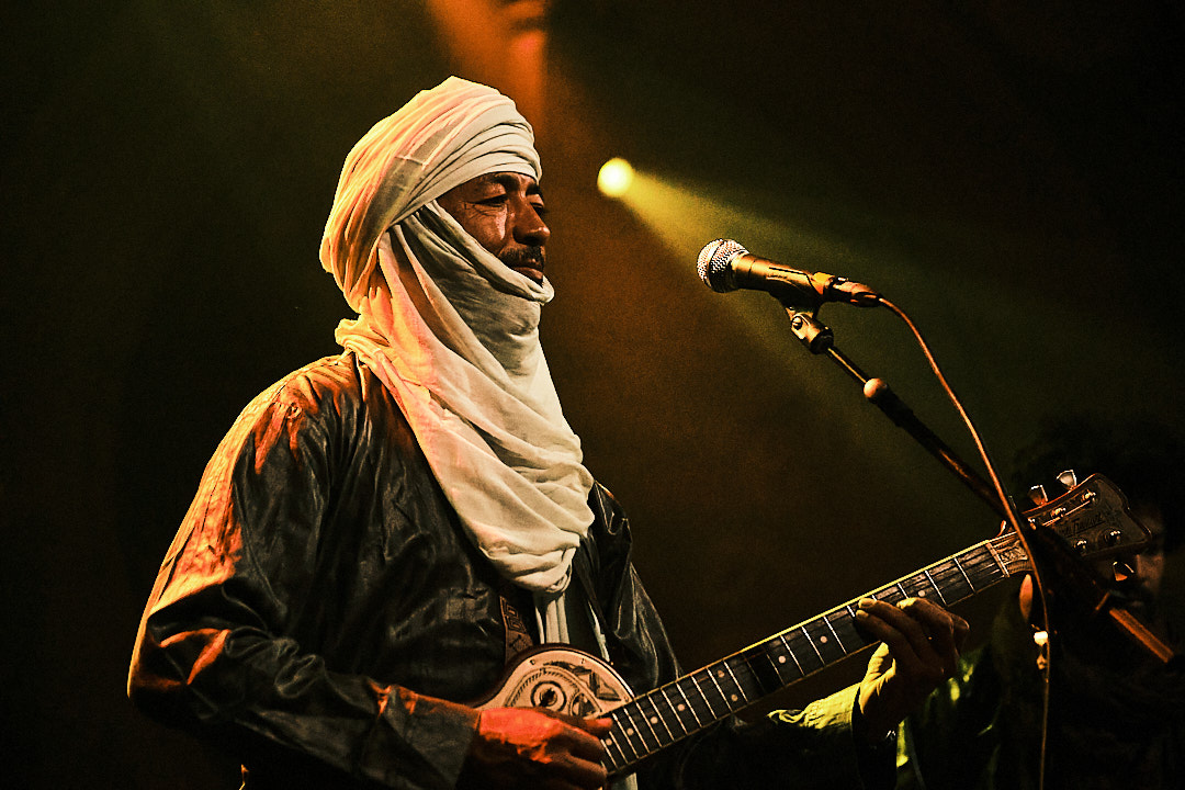Tinariwen, Crystal Ballroom, photo by Tojo Andrianarivo