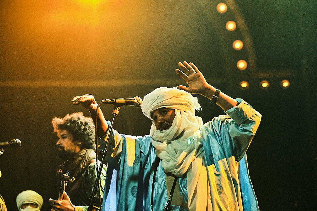 Tinariwen, Crystal Ballroom, photo by Tojo Andrianarivo