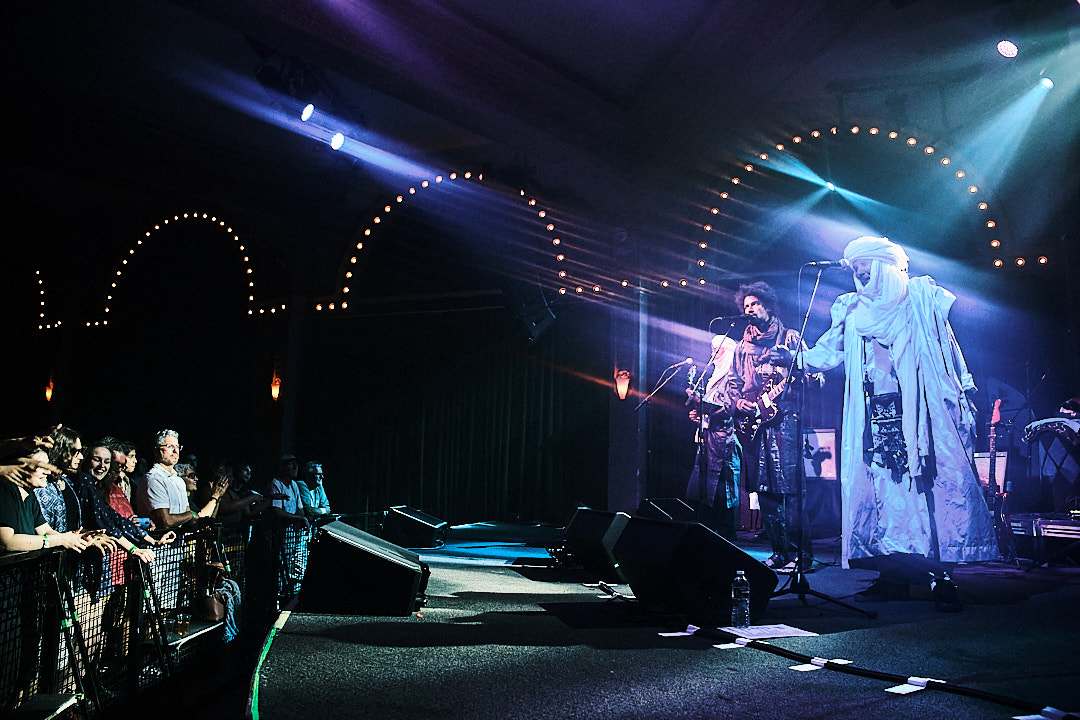 Tinariwen, Crystal Ballroom, photo by Tojo Andrianarivo
