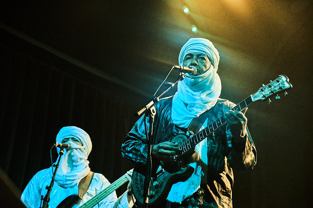 Tinariwen, Crystal Ballroom, photo by Tojo Andrianarivo
