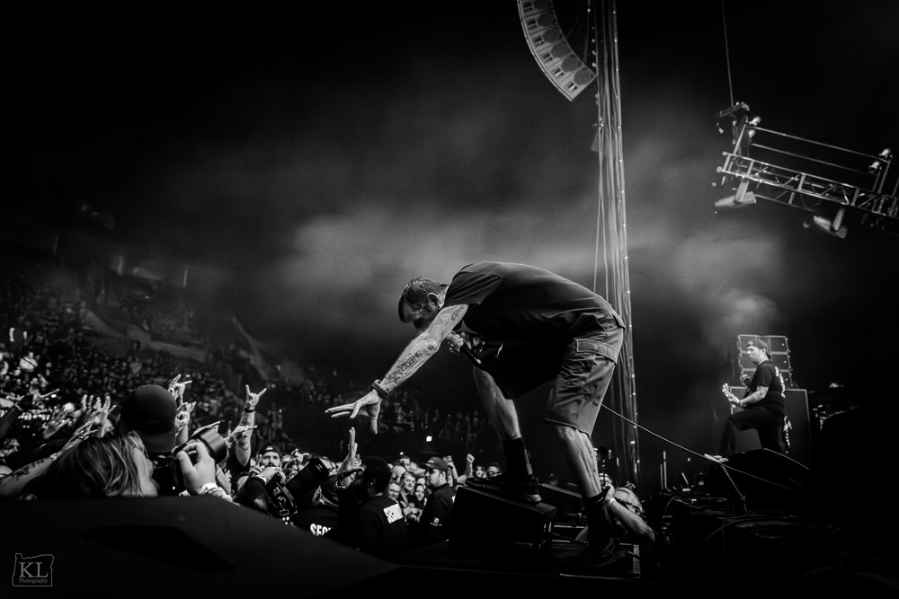 Lamb of God, Moda Center, photo by Kris Luke