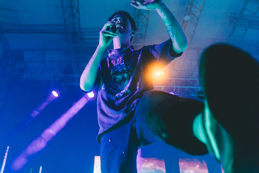 Goth Babe, Edgefield Amphitheater, photo by Blake Sourisseau