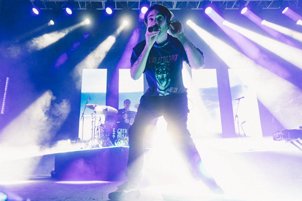 Goth Babe, Edgefield Amphitheater, photo by Blake Sourisseau