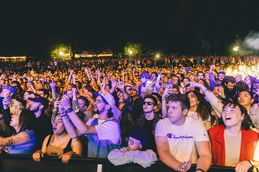 Goth Babe, Edgefield Amphitheater, photo by Blake Sourisseau