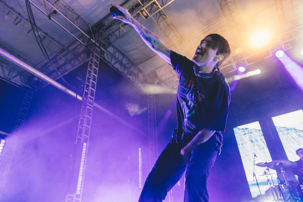 Goth Babe, Edgefield Amphitheater, photo by Blake Sourisseau