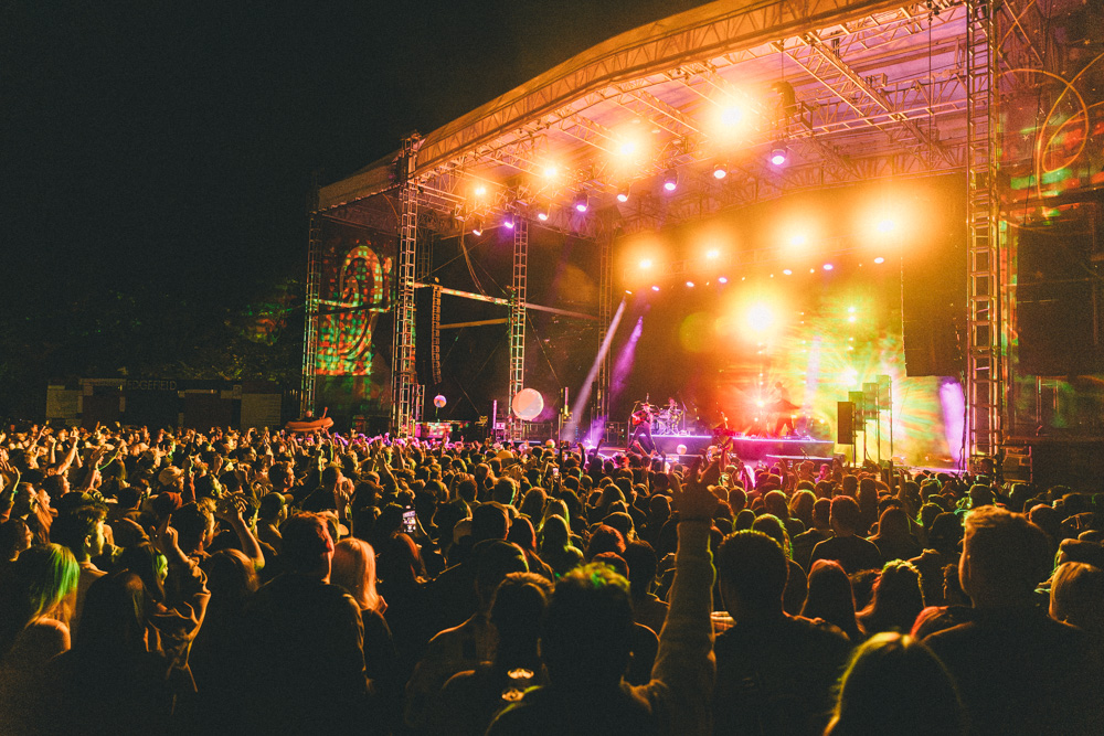 Goth Babe, Edgefield Amphitheater, photo by Blake Sourisseau