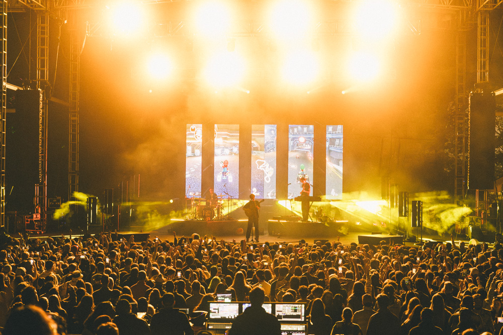 Goth Babe, Edgefield Amphitheater, photo by Blake Sourisseau