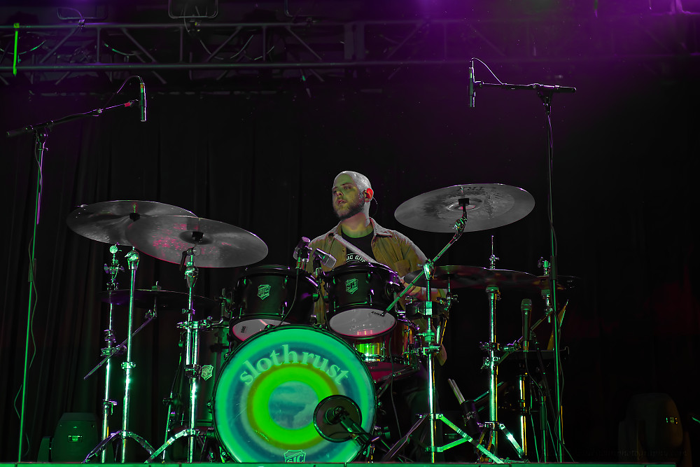 Slothrust, Roseland Theater, photo by John Alcala