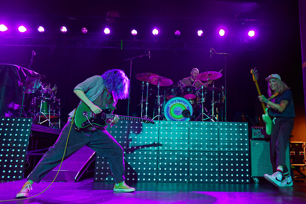 Slothrust, Roseland Theater, photo by John Alcala